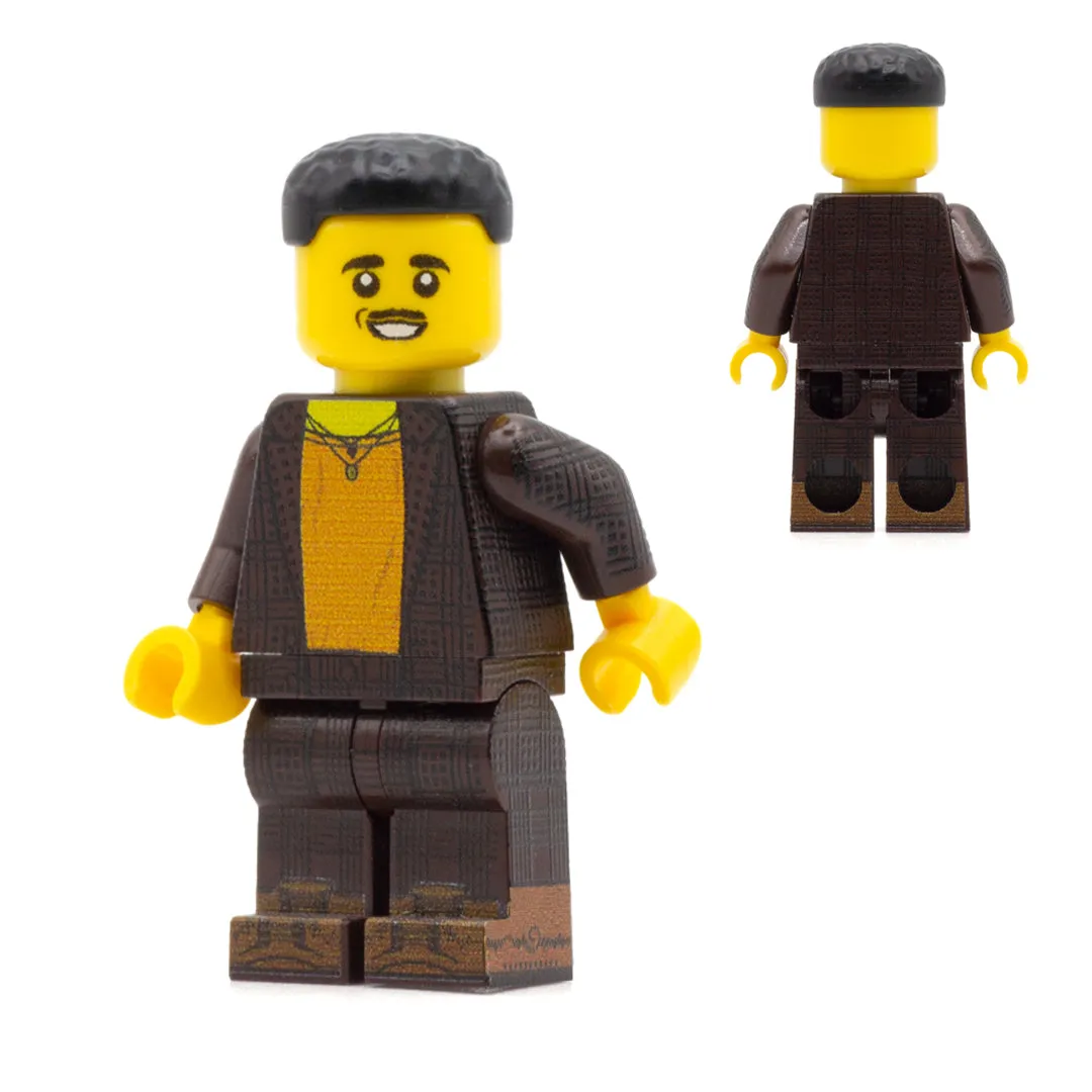 15th Time Lord and Ruby (Alternative Outfits) - Custom Design Minifigure Set