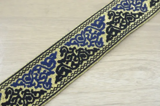 2 inch 50mm Wide Embroidery Jacquard Glitter Waistband Elastic Band ,