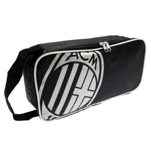 AC Milan Printed Foil Boot Bag