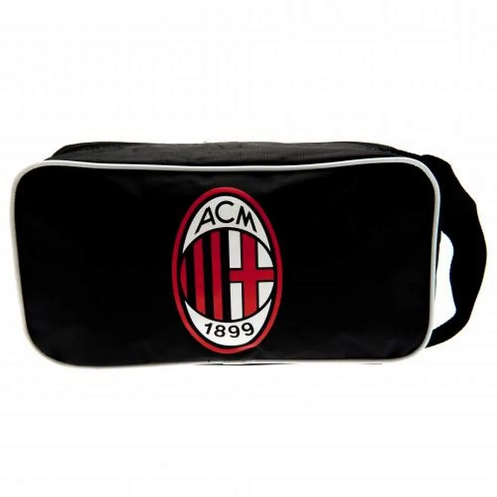 AC Milan Printed Foil Boot Bag