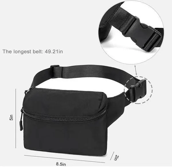 Adventurer Nylon Sling Belt Bag // 3 Colors