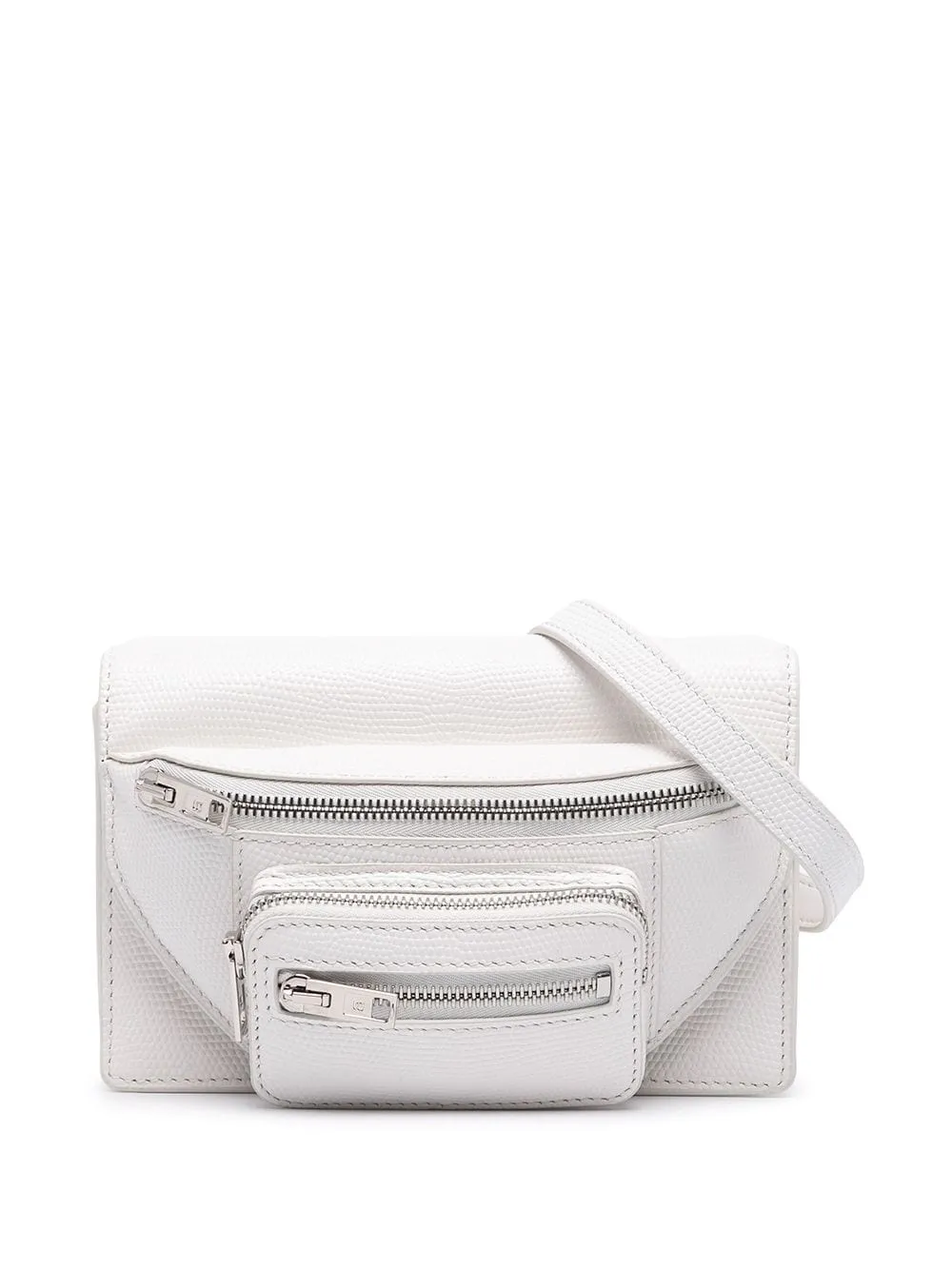 ATTICA SMALL XBODY WHITELIZARD EMBOSS LEATHER