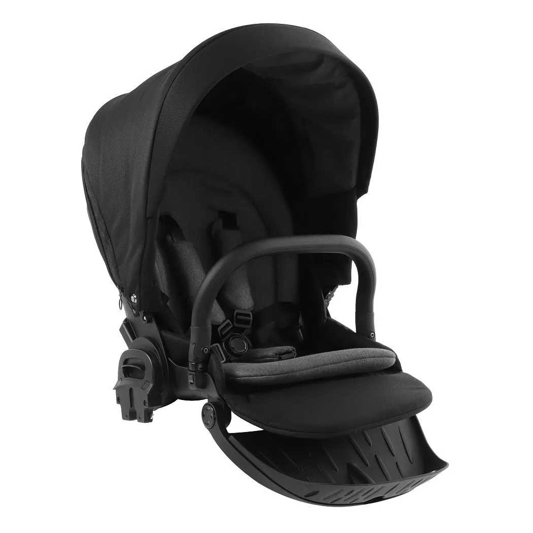 BabyStyle Prestige Vogue Pram Travel System (Chrome/Black/Ebony) with Isofix Base