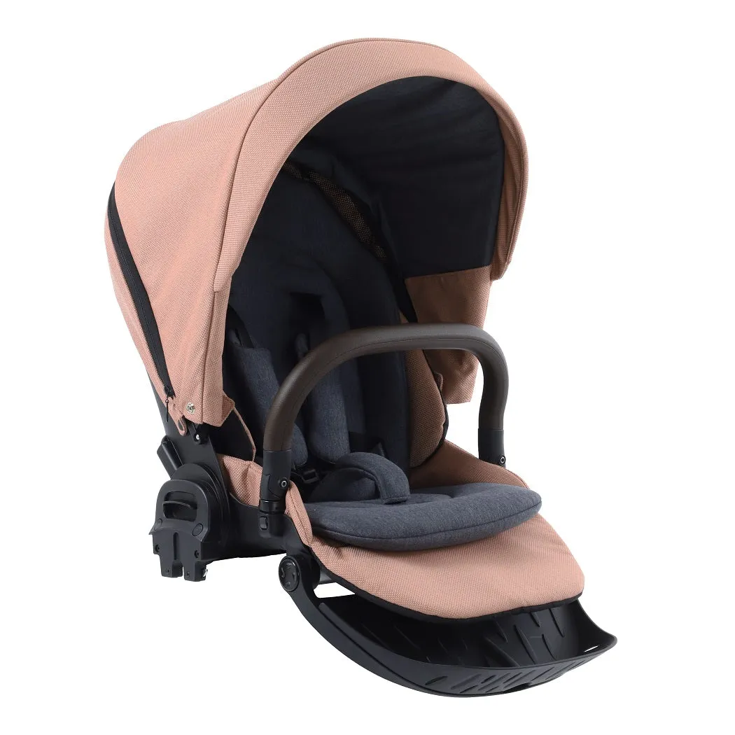 BabyStyle Prestige Vogue Pram Travel System (Copper/Brown/Coral) with Isofix Base