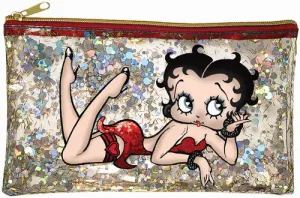 Betty Boop Glitter Accessory Bag