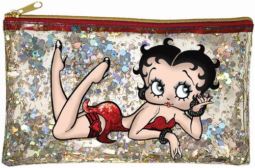 Betty Boop Glitter Accessory Bag