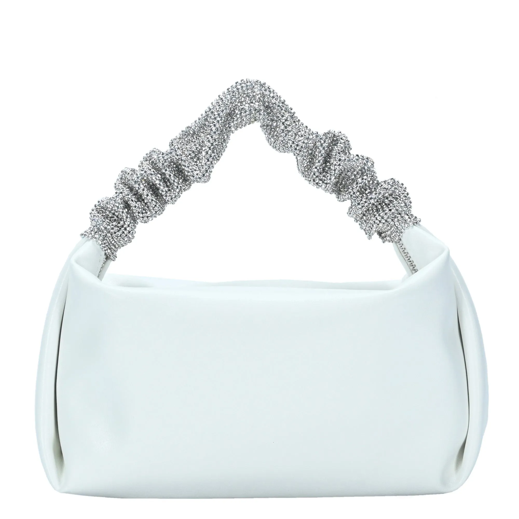 BGW5820 Natalia Rhinestone Scrunchie Handle Mini Bag