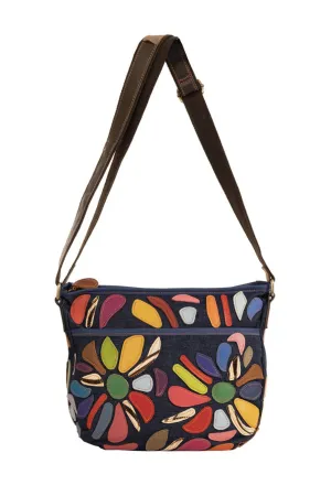 BOTANICA LEATHER SHOULDER BAG - L24