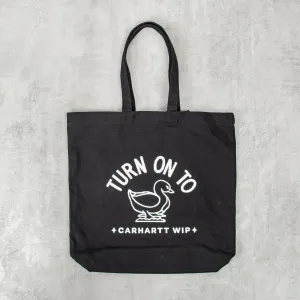 Carhartt WIP Stamp Tote - Black / White