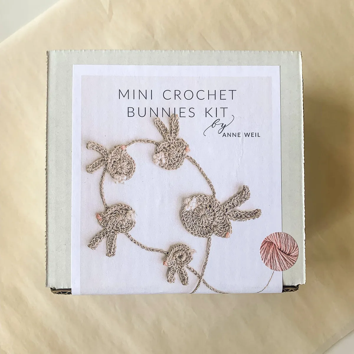 Crochet Mini-Bunny Kit