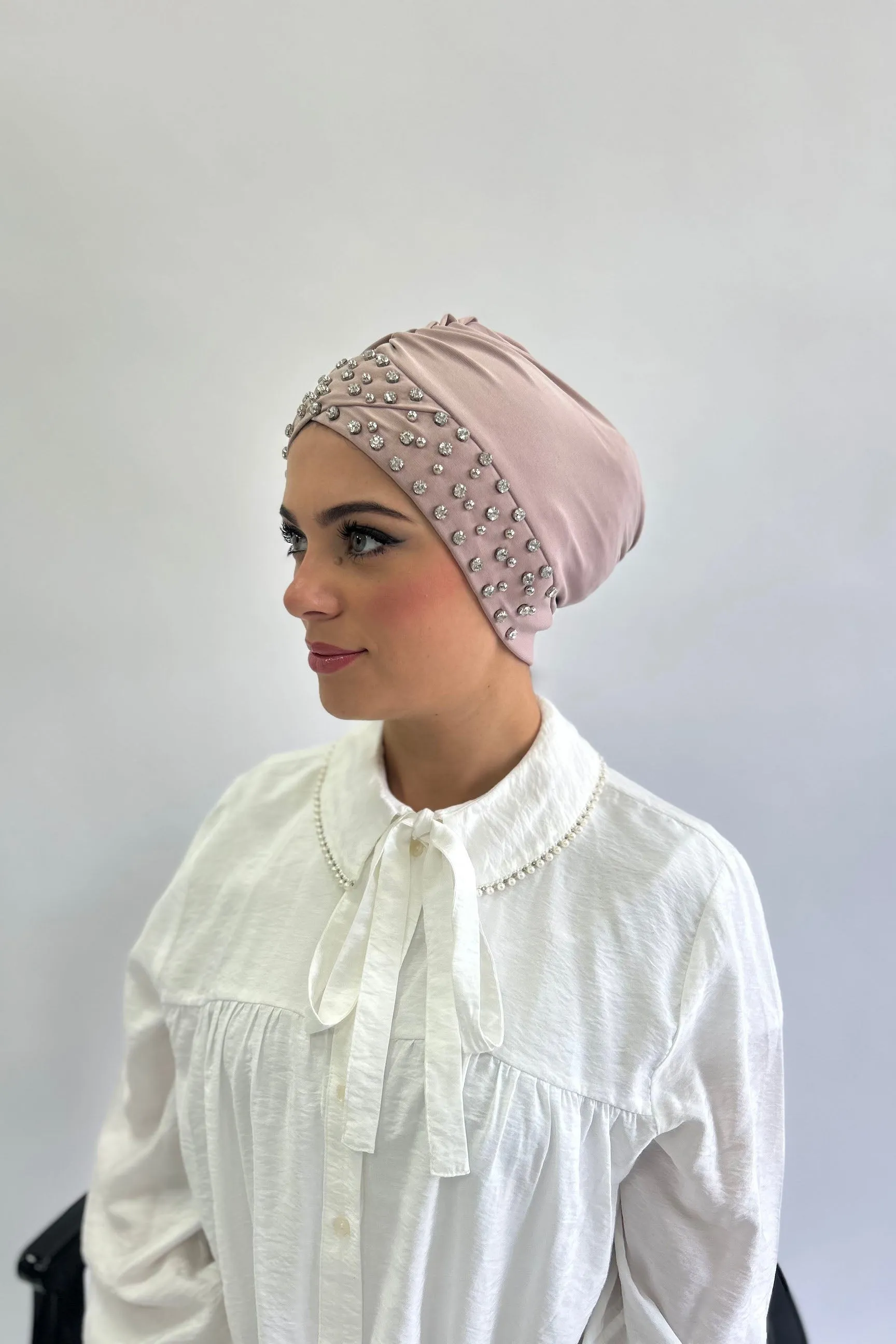 Crystal  Embellished Turban