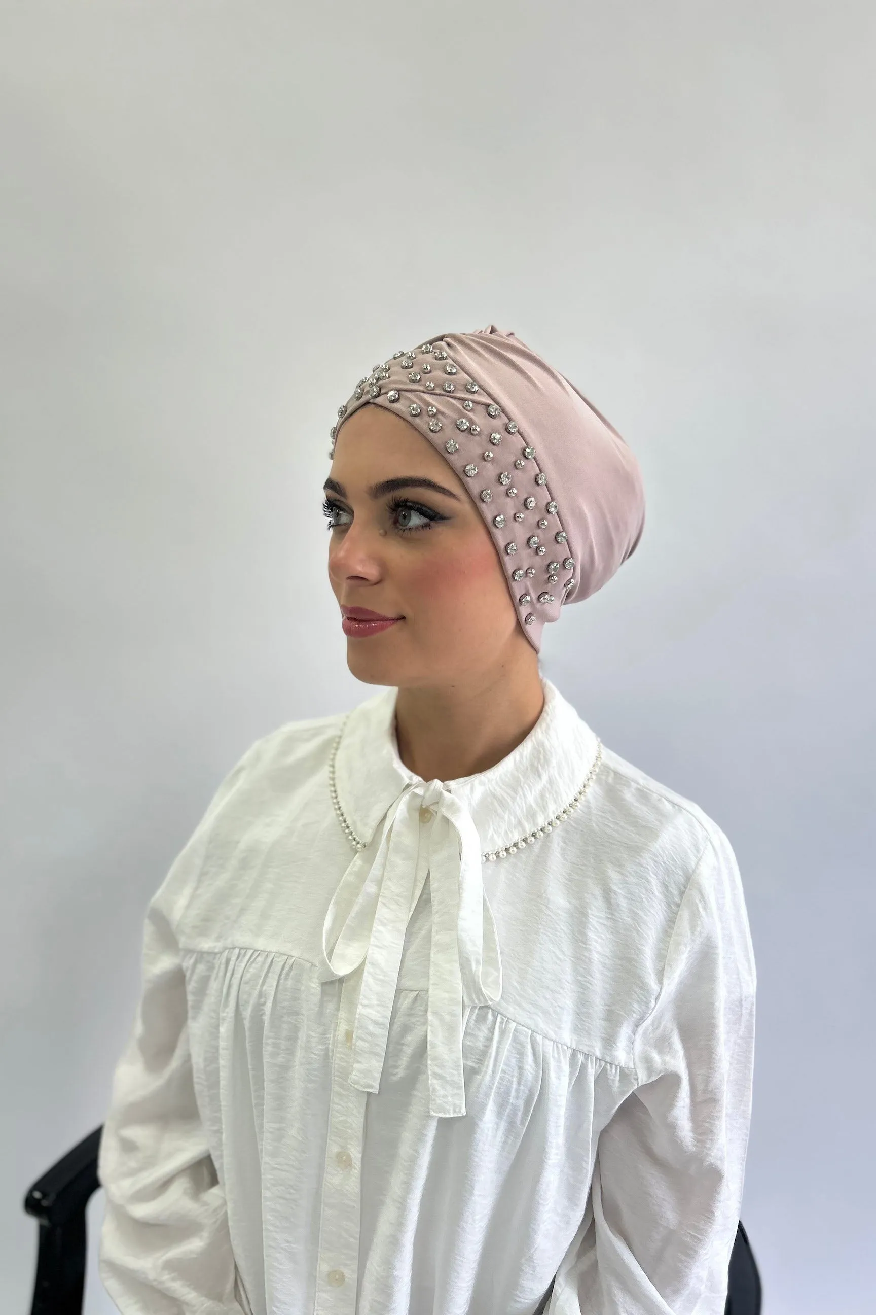 Crystal  Embellished Turban