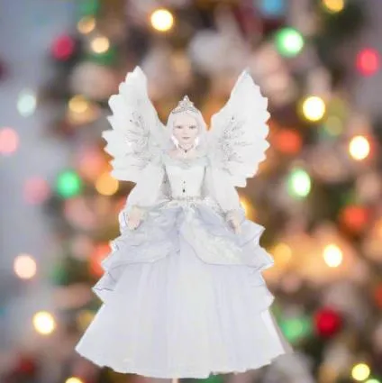 Crystalline Angel Tree Topper 28-428290