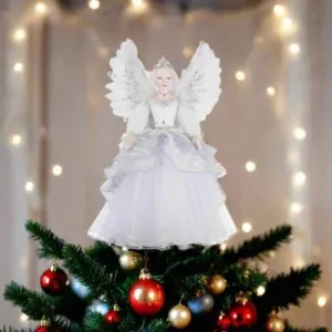 Crystalline Angel Tree Topper 28-428290