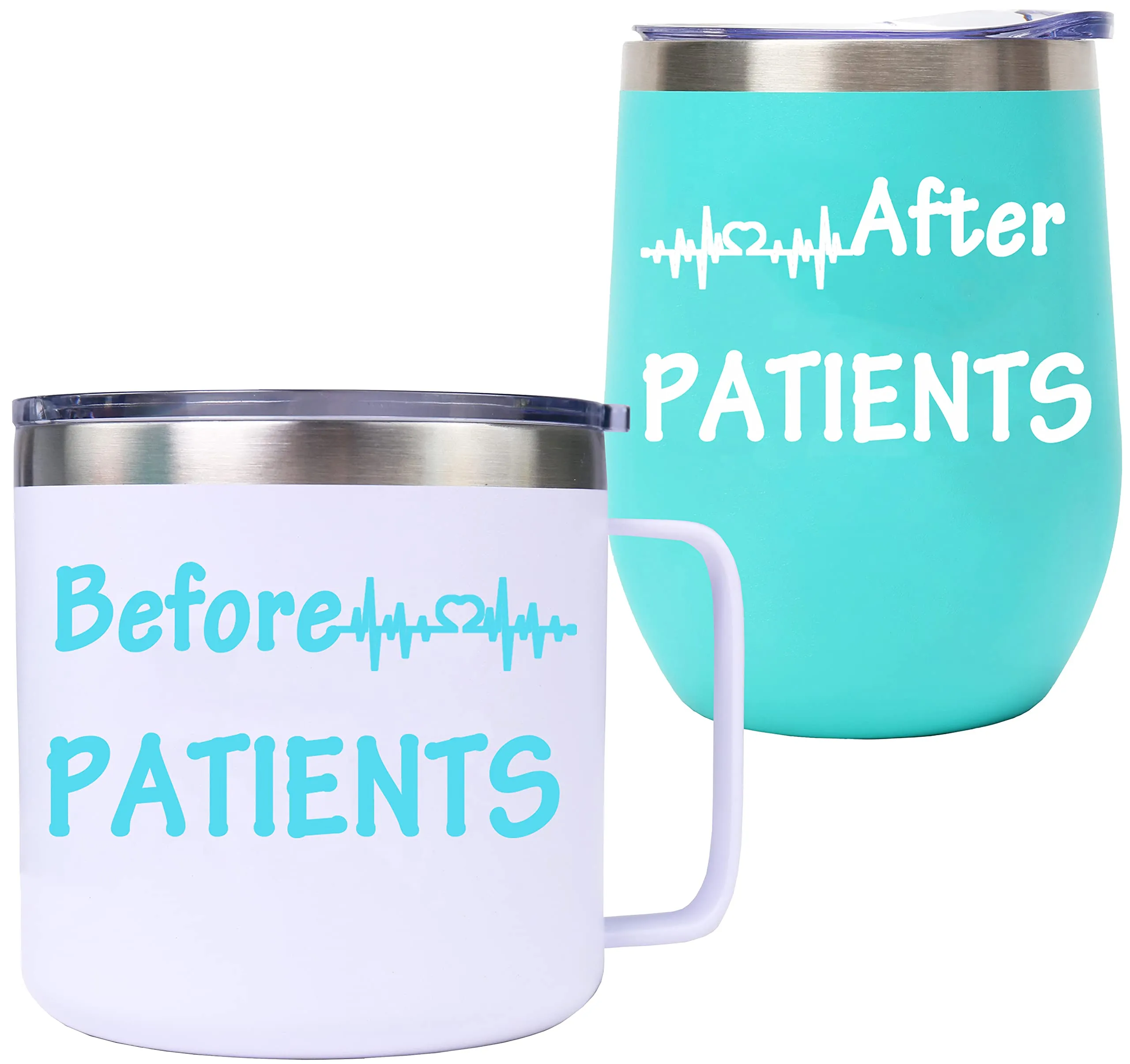 Doctor Gifts for Women, Before Patients After Patients Tumbler, Doctor Gifts Ideas