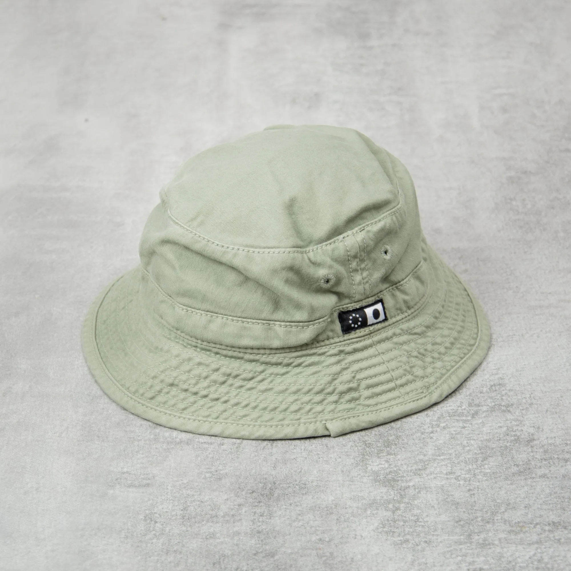 Edwin Bucket Hat PFD Twill - Iceberg Green