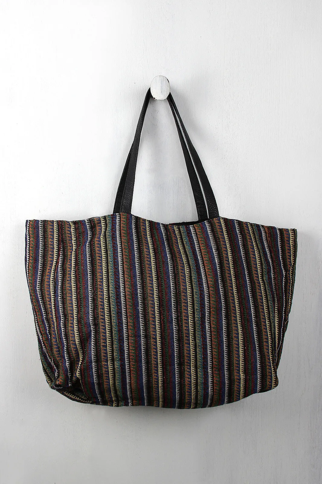 Embroidered Tribal Carryall Bag