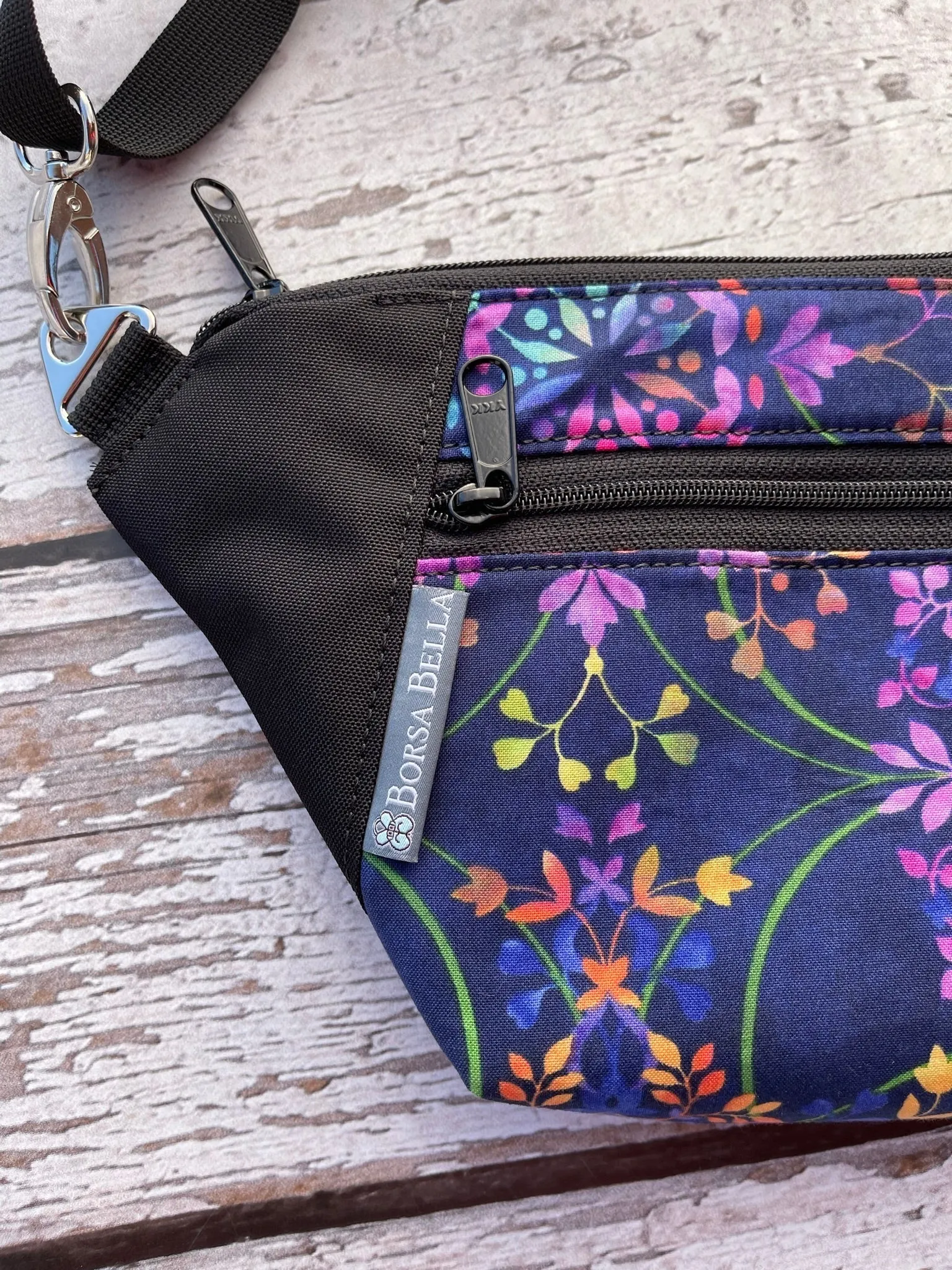 Fanny Pack or Crossbody Bag - Mushrooms Fabric