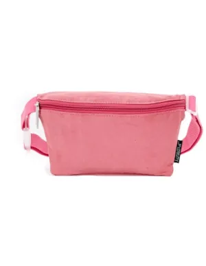 Fanny Pack | Slim | Faux Suede Rose