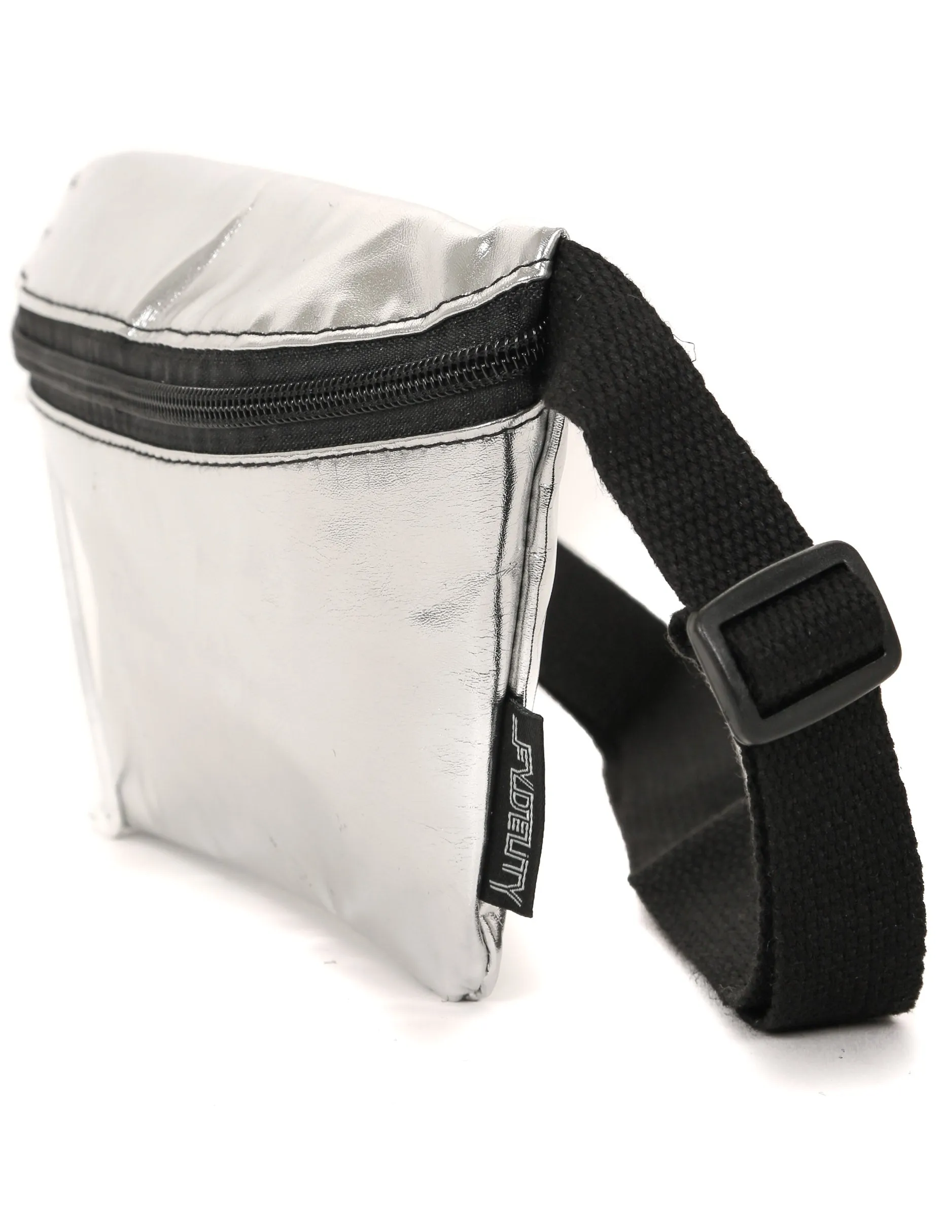 Fanny Pack | Slim |METALLIC LUX Silver