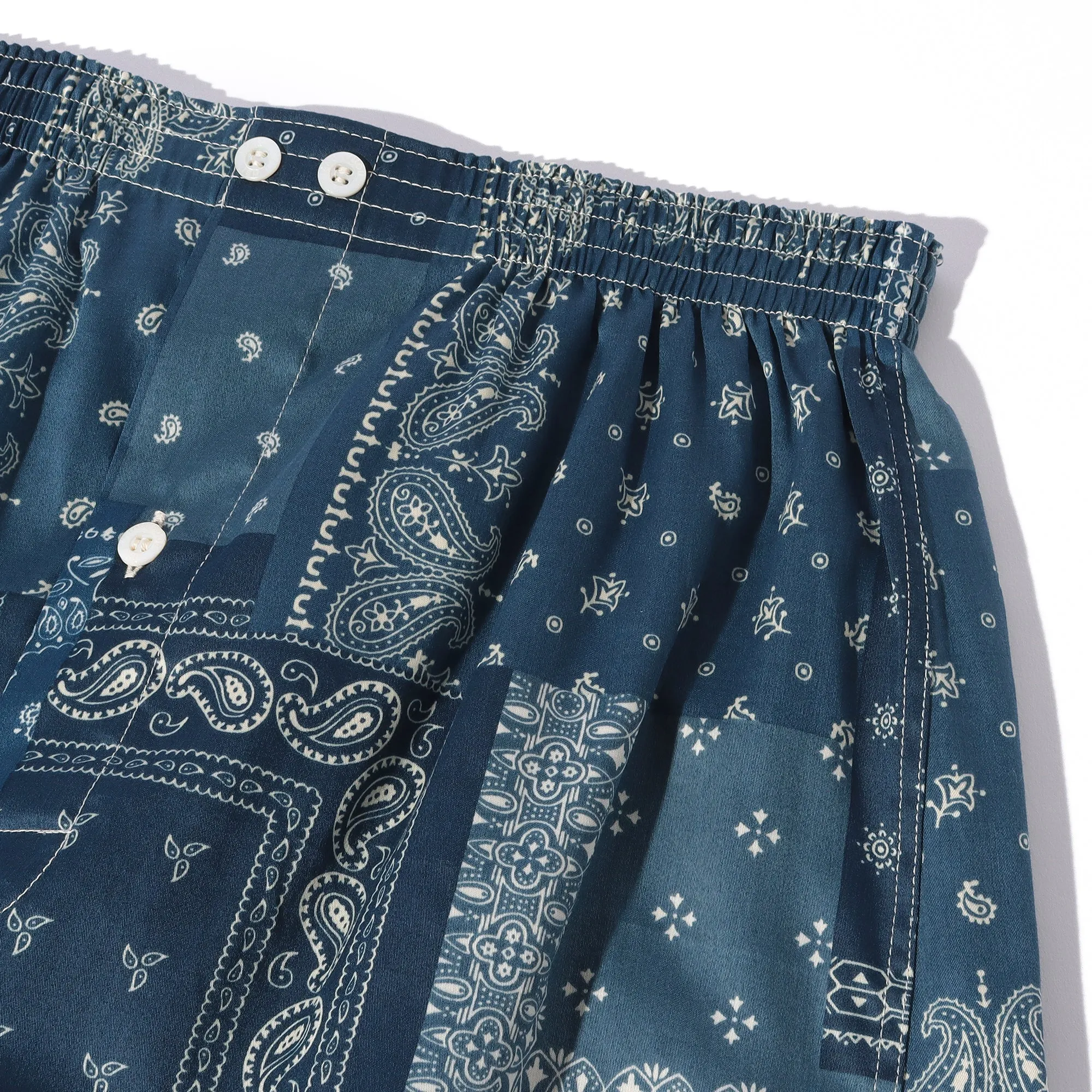 Fine Satin Paisley Boxer