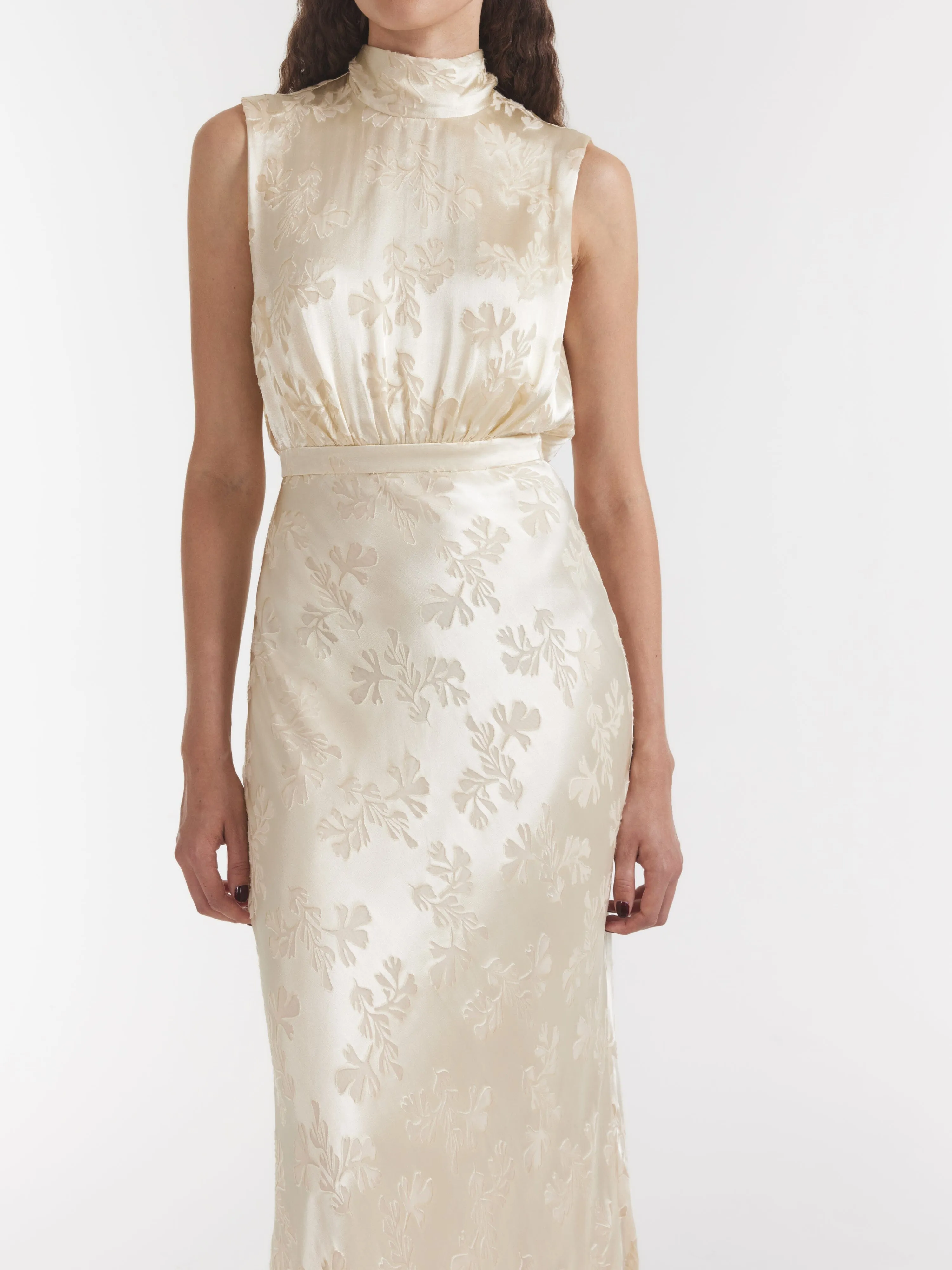 Fleur Dress in Champagne