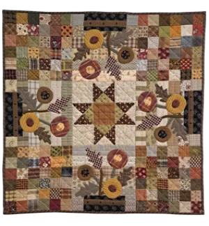 Flowers of Autumn Quilt Pattern