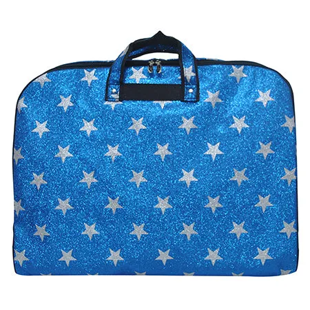 !SALE! Royal Glitter Super Star Glitter Gymnastics Competition Garment Bag and Cheer Dance Garment Bags