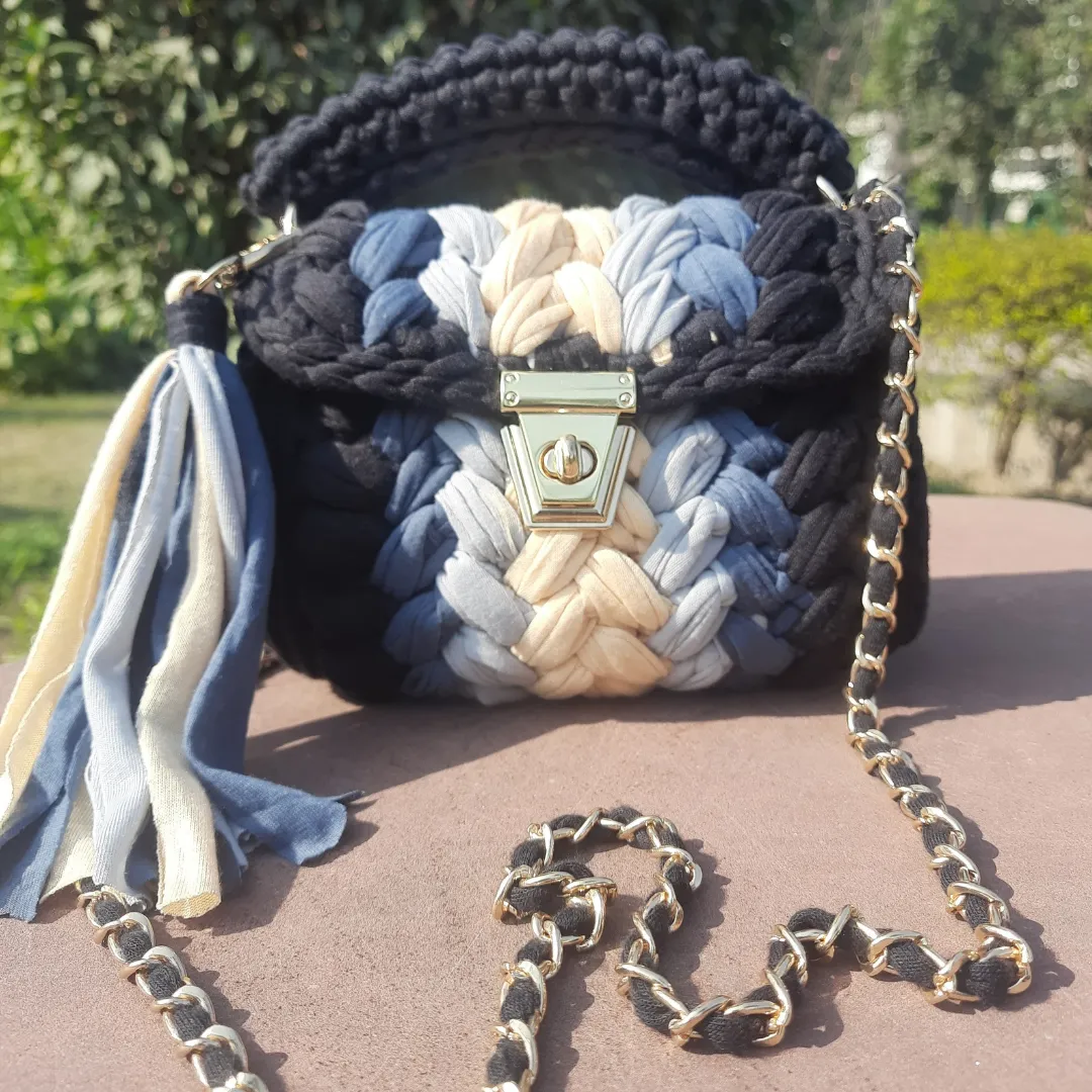 Shiroli Handmade Designer Neutral-Tones  Bag