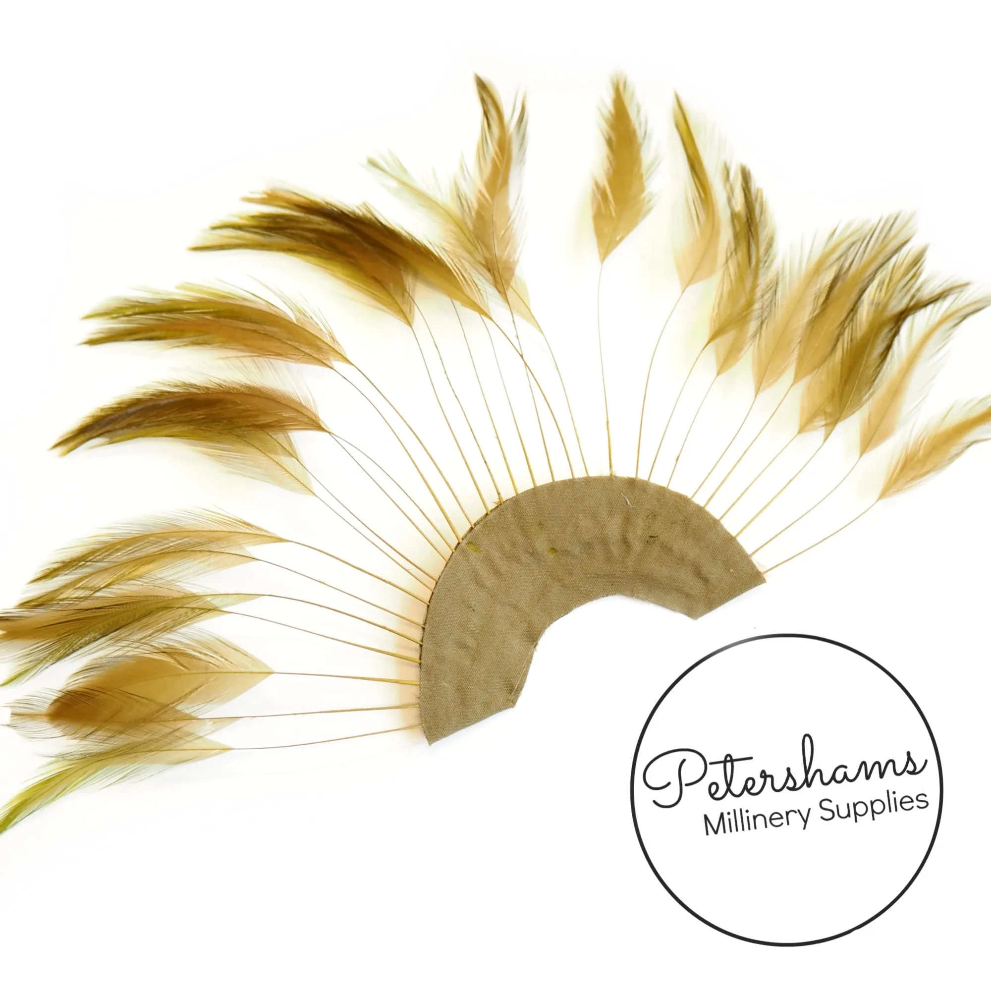 Stripped Hackle Feather Fan