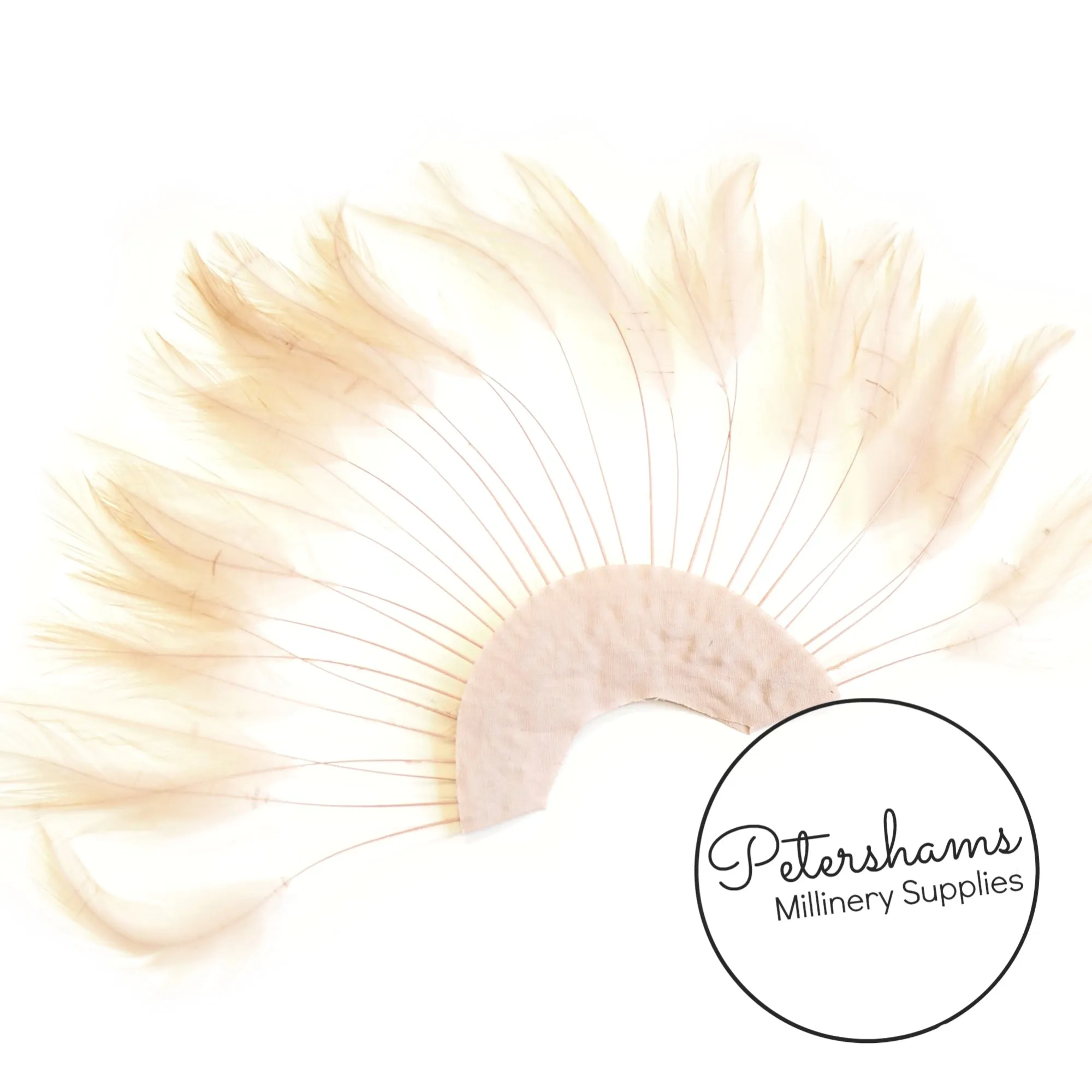 Stripped Hackle Feather Fan