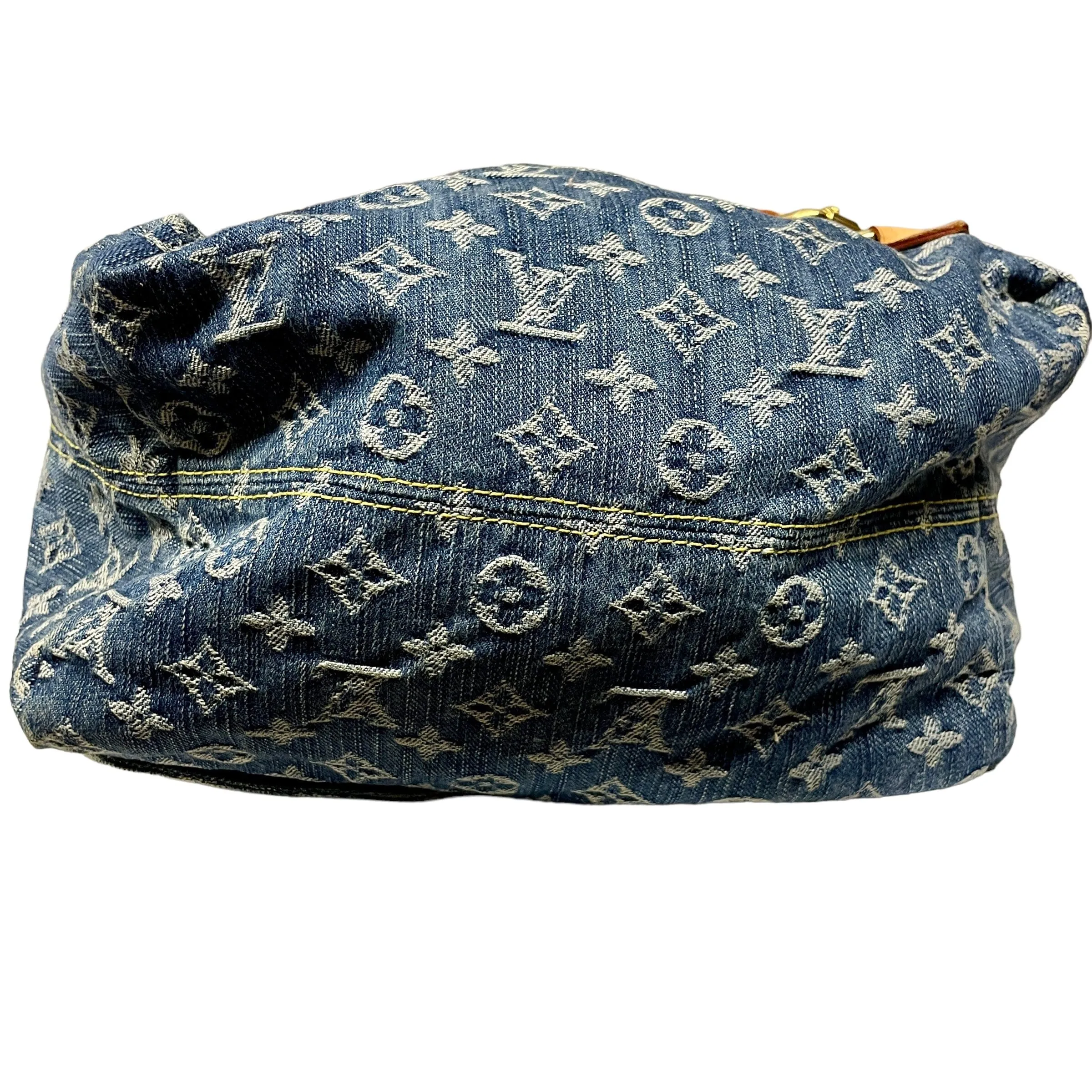 Y2K Louis Vuitton Denim Logo Monogram Vintage "Sac a Dos" Backpack