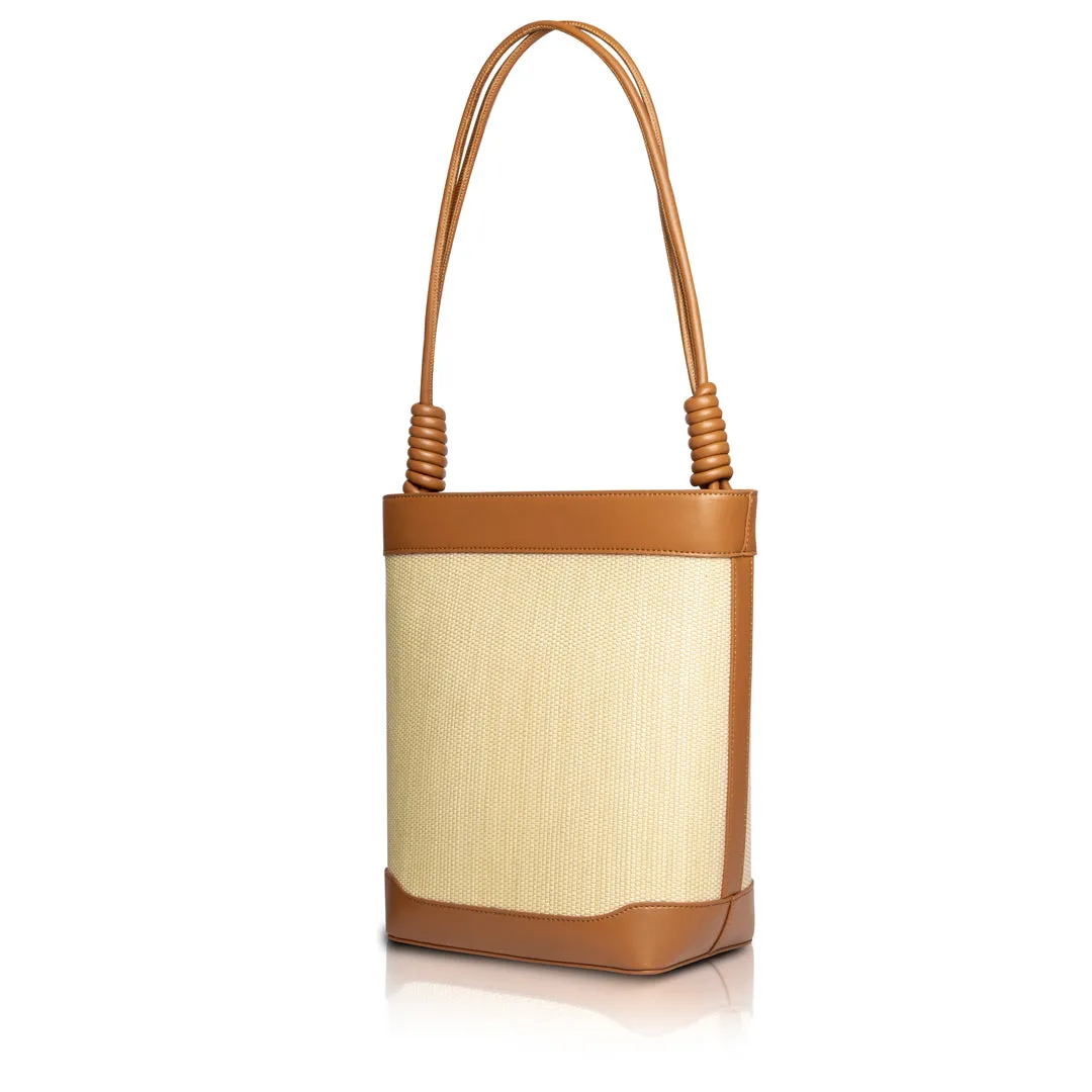 Yarra Bucket Bag - Sunbeam Brown