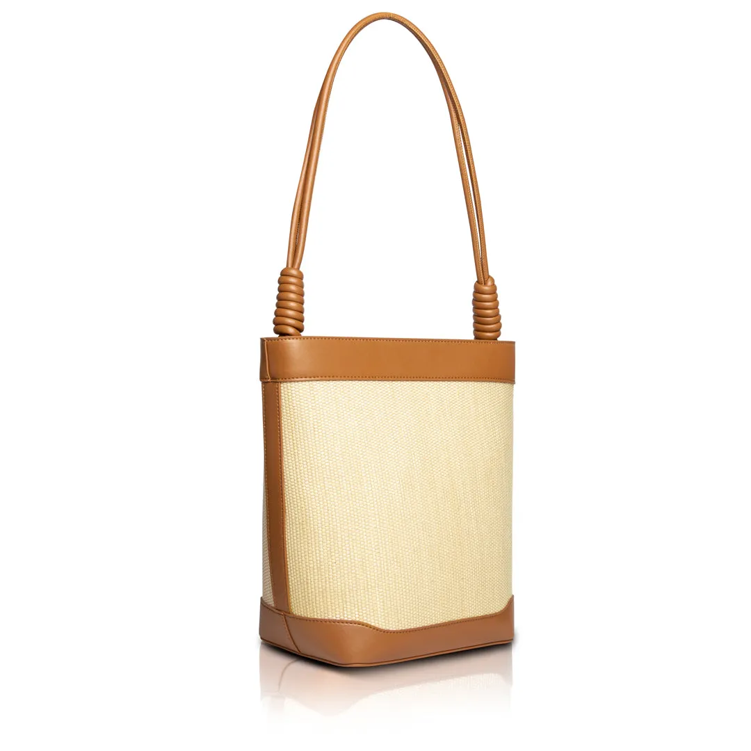 Yarra Bucket Bag - Sunbeam Brown